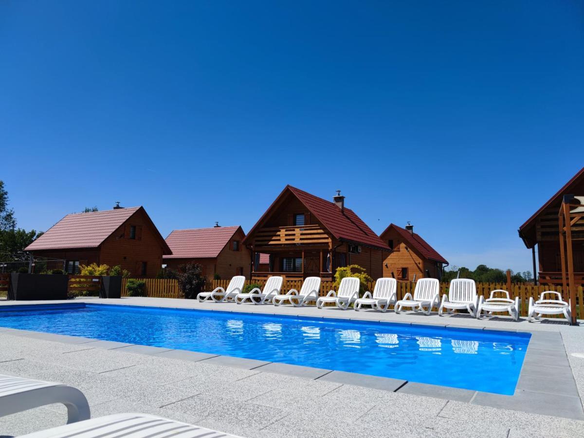 Miodowa Sadyba Domki Caloroczne Kluczbork Ligota Zamecka Extérieur photo