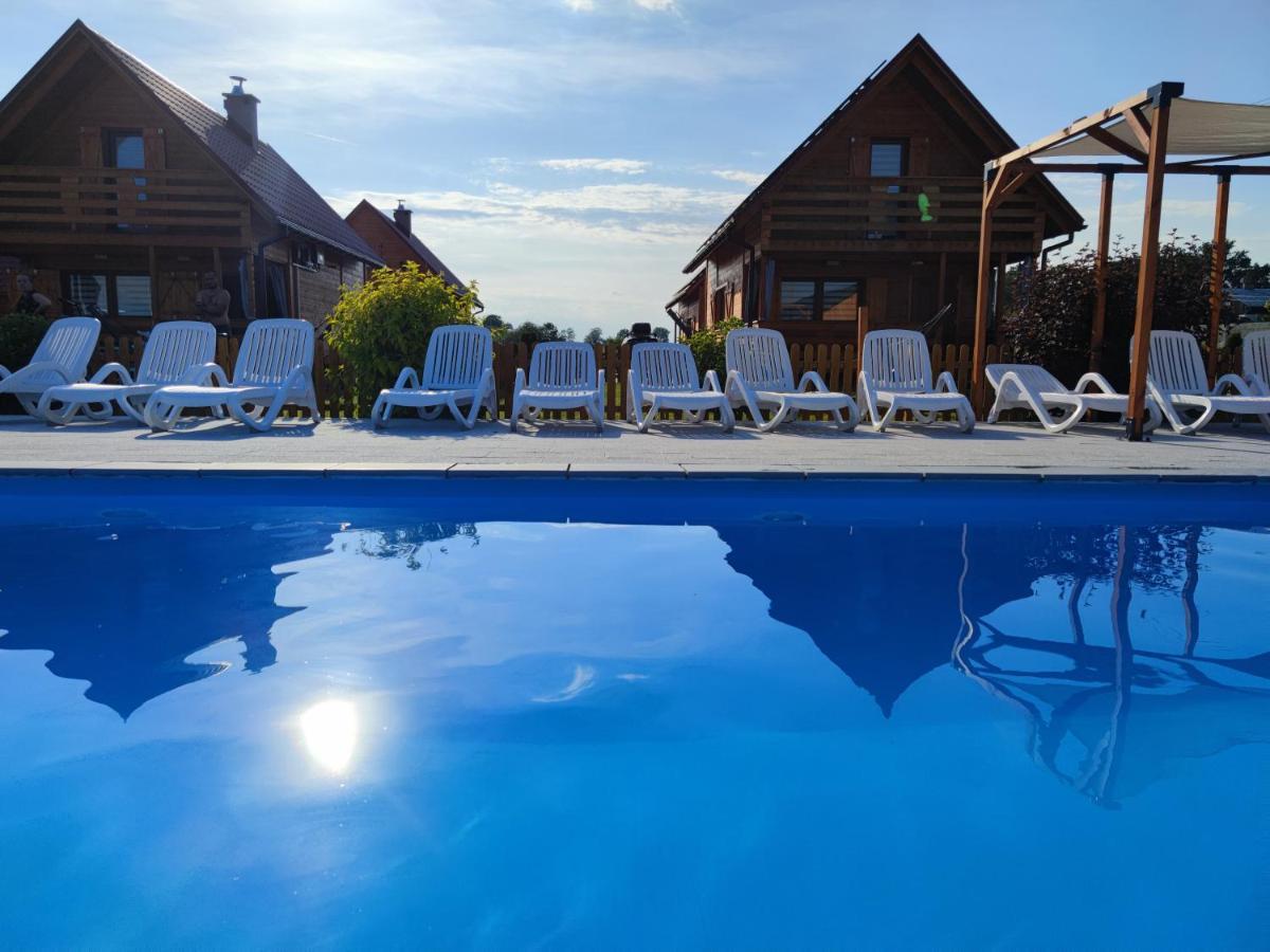 Miodowa Sadyba Domki Caloroczne Kluczbork Ligota Zamecka Extérieur photo