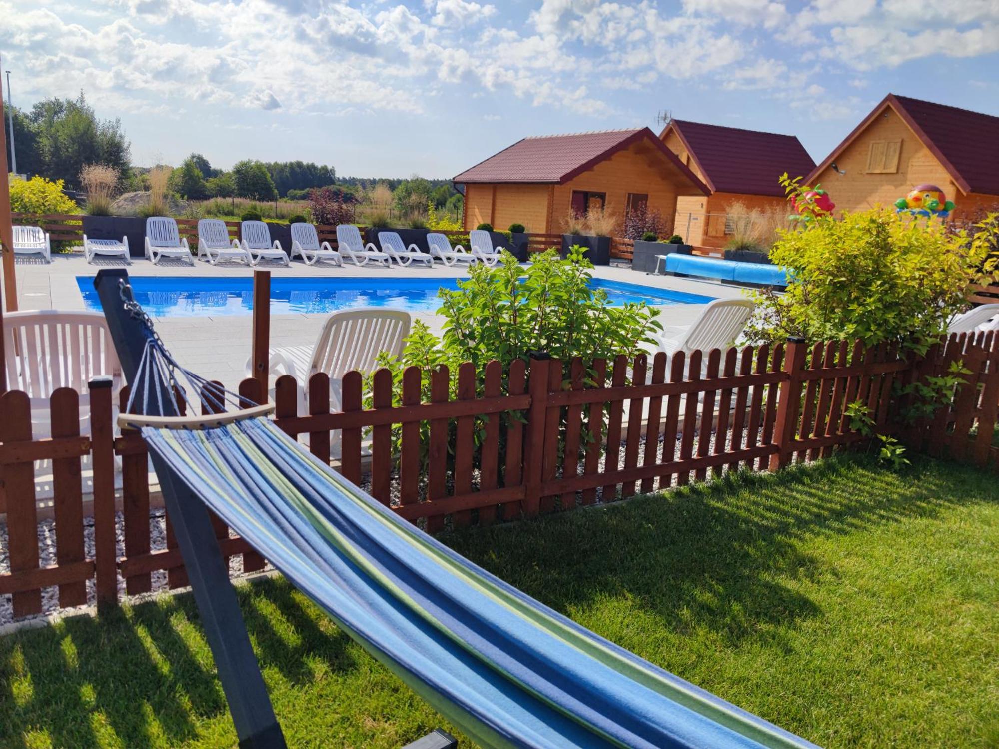 Miodowa Sadyba Domki Caloroczne Kluczbork Ligota Zamecka Extérieur photo