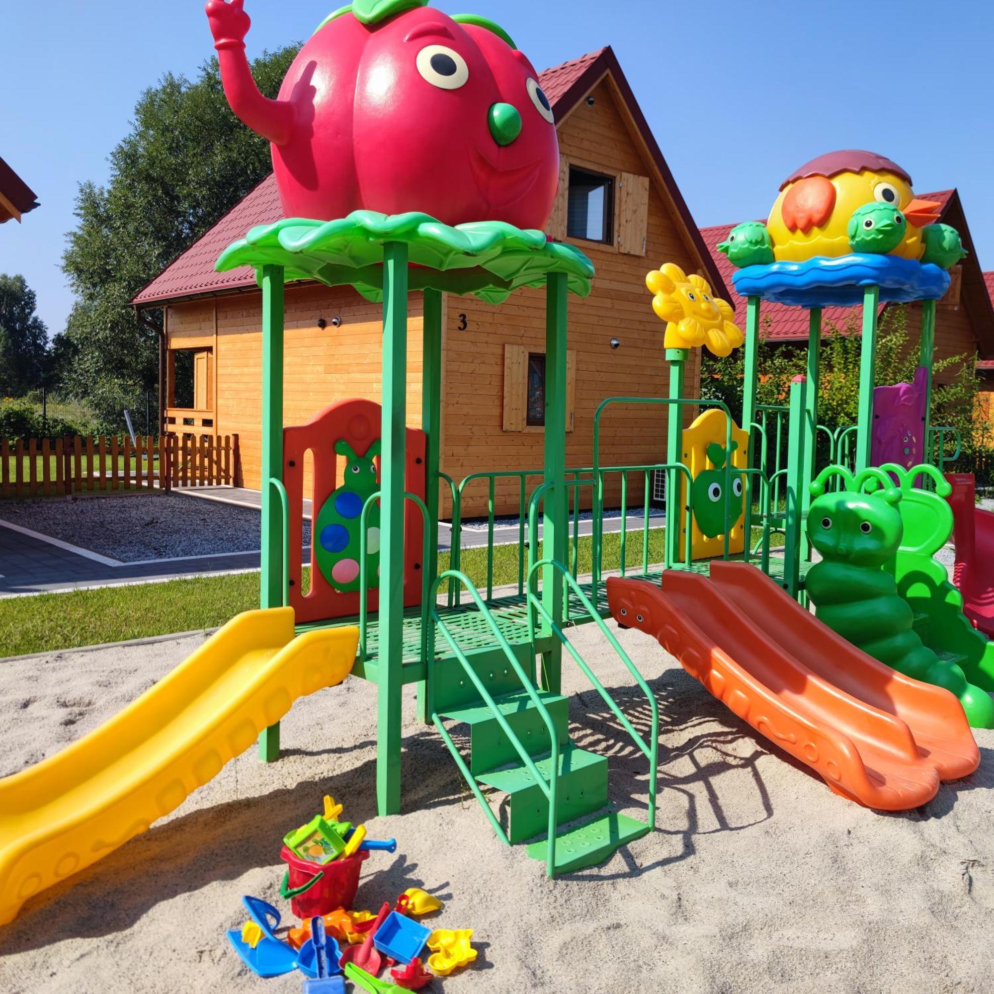 Miodowa Sadyba Domki Caloroczne Kluczbork Ligota Zamecka Extérieur photo
