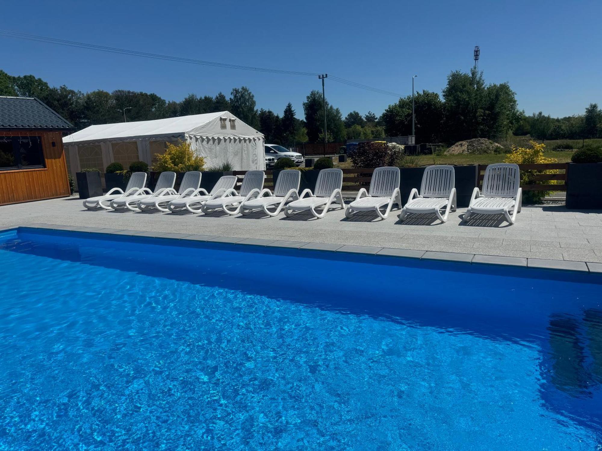 Miodowa Sadyba Domki Caloroczne Kluczbork Ligota Zamecka Extérieur photo