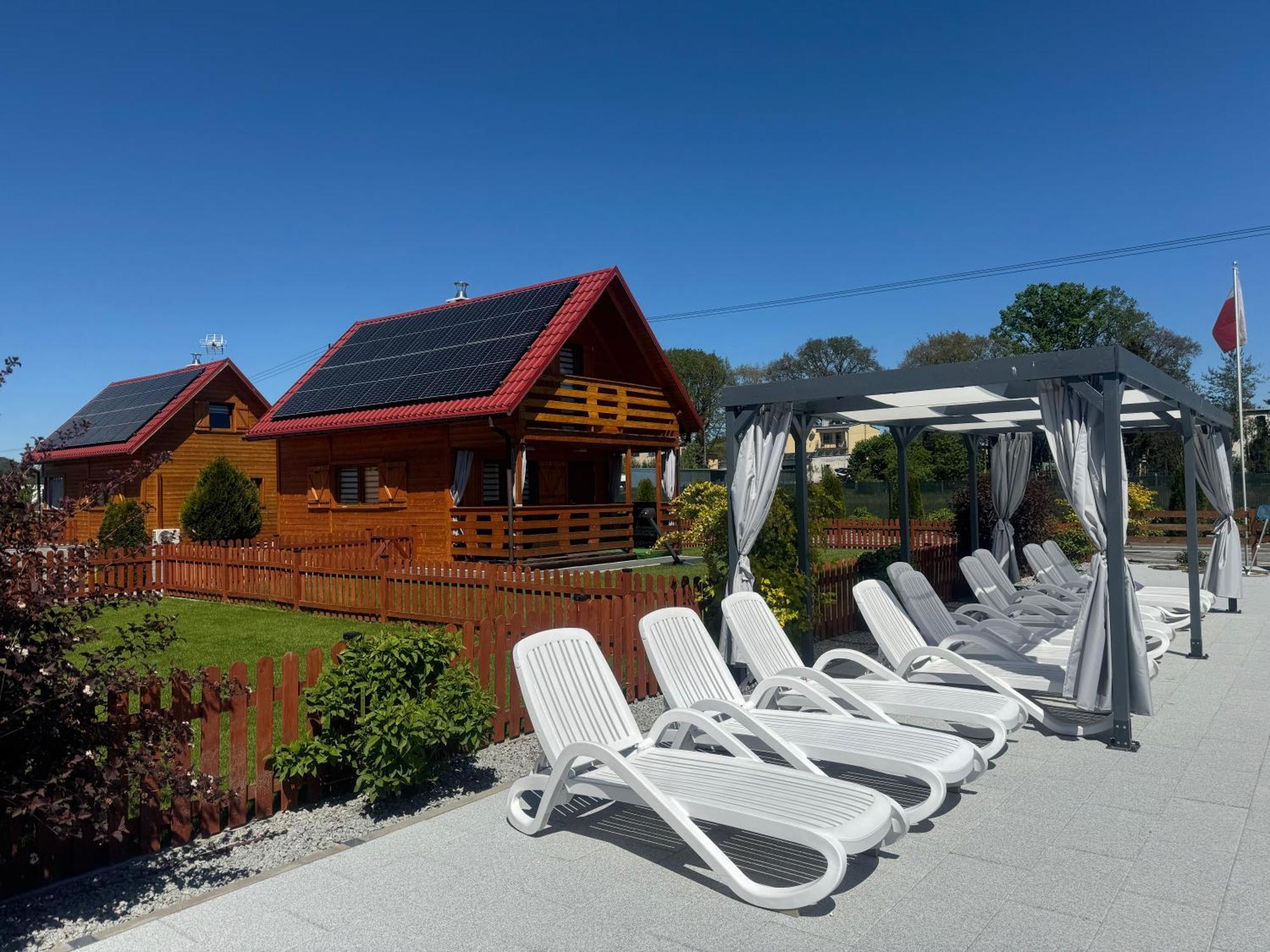 Miodowa Sadyba Domki Caloroczne Kluczbork Ligota Zamecka Extérieur photo